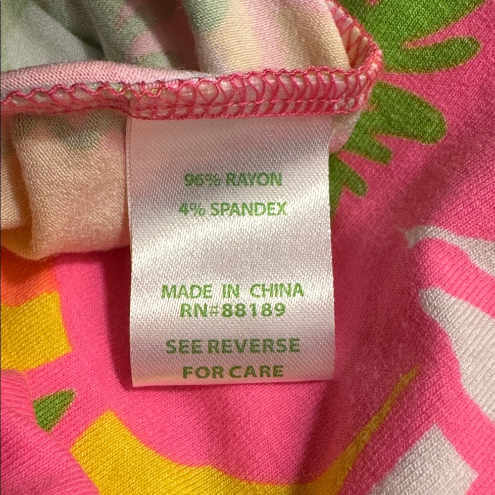 Lilly Pulitzer Vibrant Pink and Yellow Maxi Dress - Picture 5 of 6